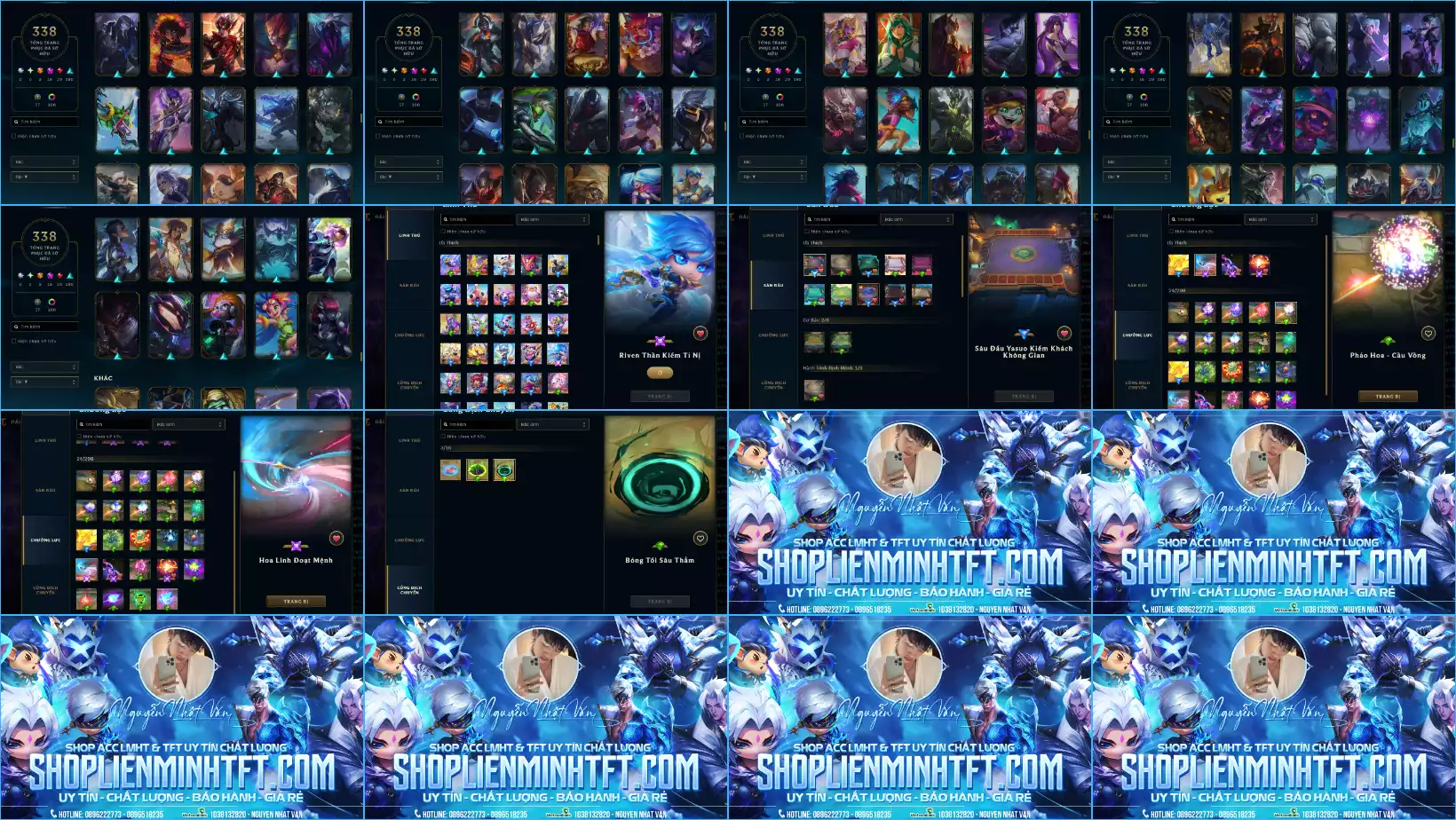 Ảnh LOL VIP TFT ĐỦ CHƠI  - 3 ĐA SẮC THẦN THOẠI - 10 HÀNG HIỆU - RANK Vàng Rất Nhiều Khung Đẹp 338 Skin - Lv 513 - Full Tướng Nhiều Hàng Hiệu Đa Sắc 107 - Còn Đổi Tên TFT  - TFT VIP Như Ảnh Thông Tin Hỗ Trợ Đầy Đủ - Bảo Hành 100%